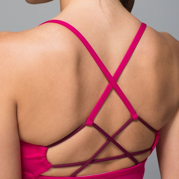 lululemon athletica Tops - Lululemon Magenta  Dancing Water tank